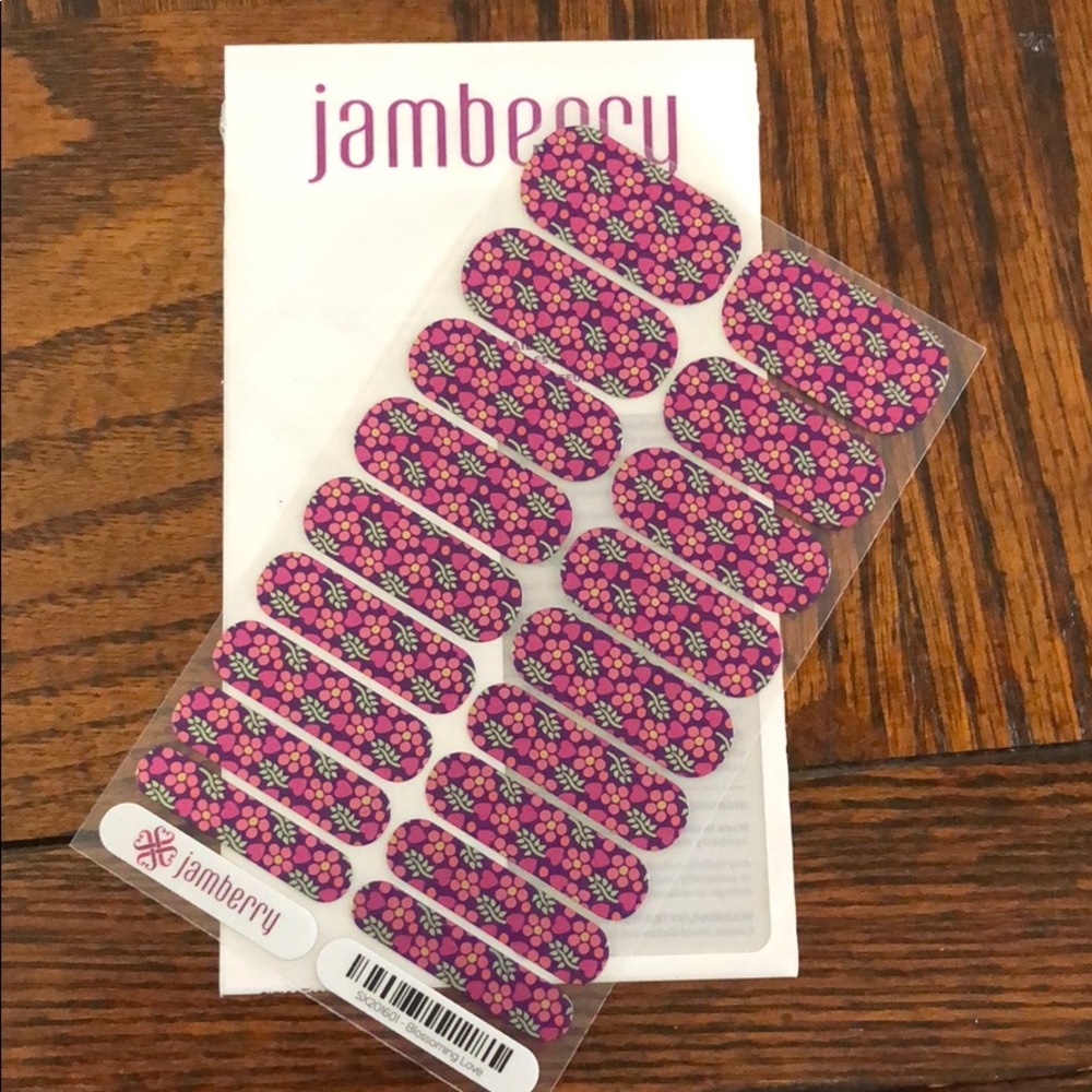 Blossoming love Jamberry full sheet